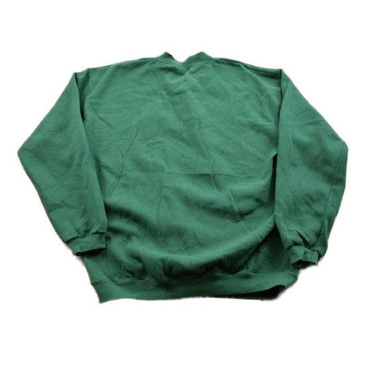 Proper Vintage Clothing > Gender Neutral Adult Clothing > Hoodies & Sweatshirts > Sweatshirts Vintage 1990s Lee Heavyweight Blank Button Up Crewneck Sweatshirt / 90s Crewneck / Made In USA / Essential / Streetwear / 90s Blank