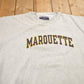 Proper Vintage Clothing > Gender Neutral Adult Clothing > Hoodies & Sweatshirts > Sweatshirts Vintage 1990s Marquette University Champion Reverse Weave Crewneck Sweatshirt / Vintage Champion / Streetwear / Reverse Weave