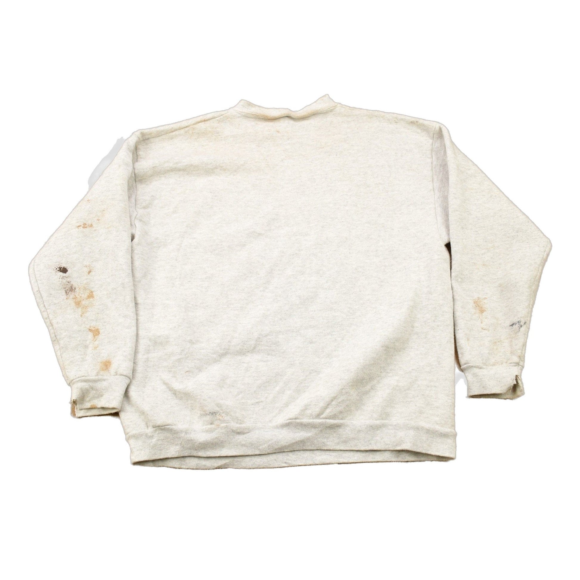 Proper Vintage Clothing > Gender Neutral Adult Clothing > Hoodies & Sweatshirts > Sweatshirts Vintage 1990s Mighty Ducks Of Anaheim NHL Logo 7 Crewneck Sweatshirt / Distressed / Sportswear / Athleisure / Americana / Made In USA