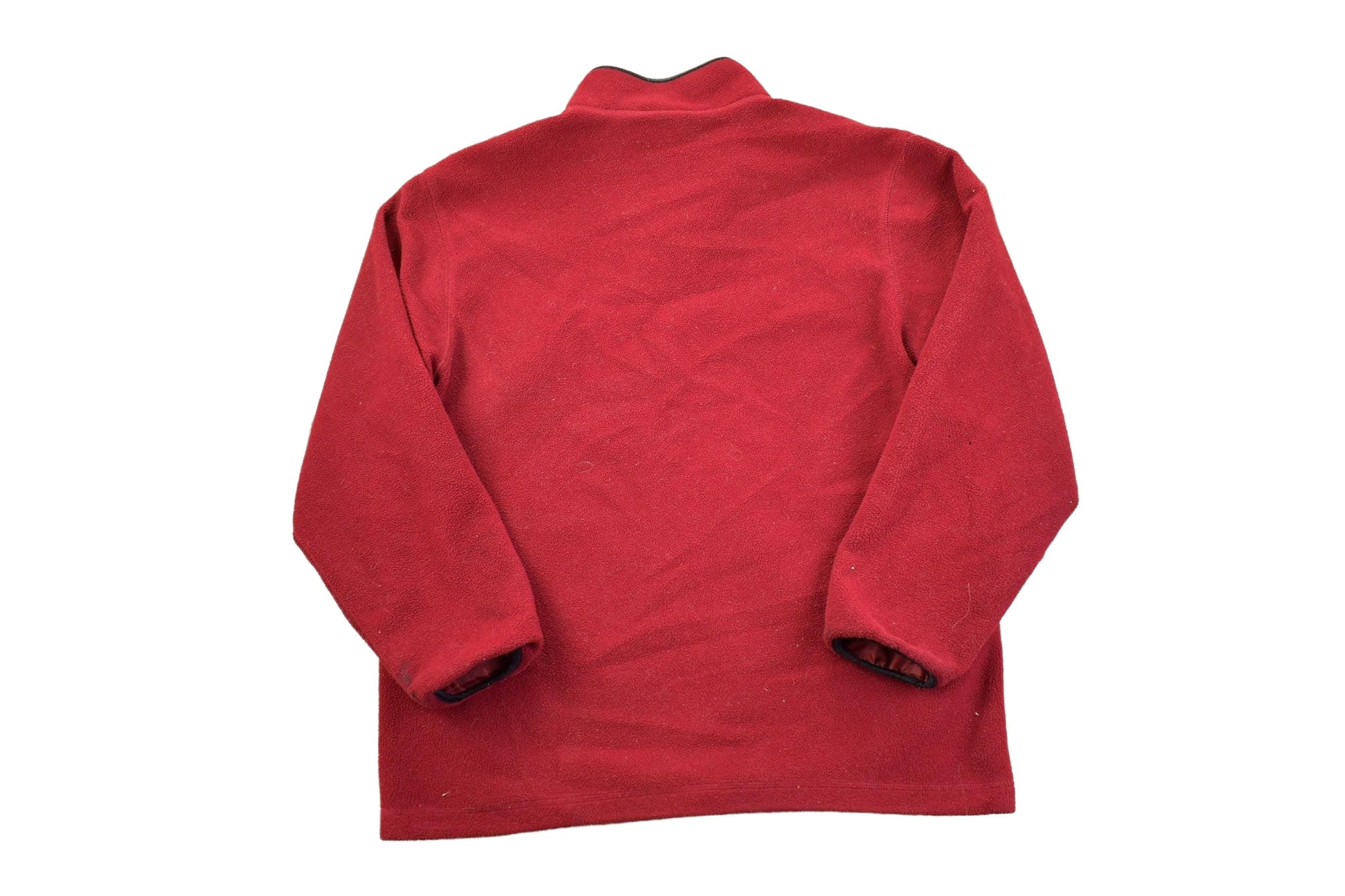 Proper Vintage Clothing > Gender Neutral Adult Clothing > Hoodies & Sweatshirts > Sweatshirts Vintage 1990s Ralph Lauren Polo Sport Zip Up Fleece Sweater Men's M-L