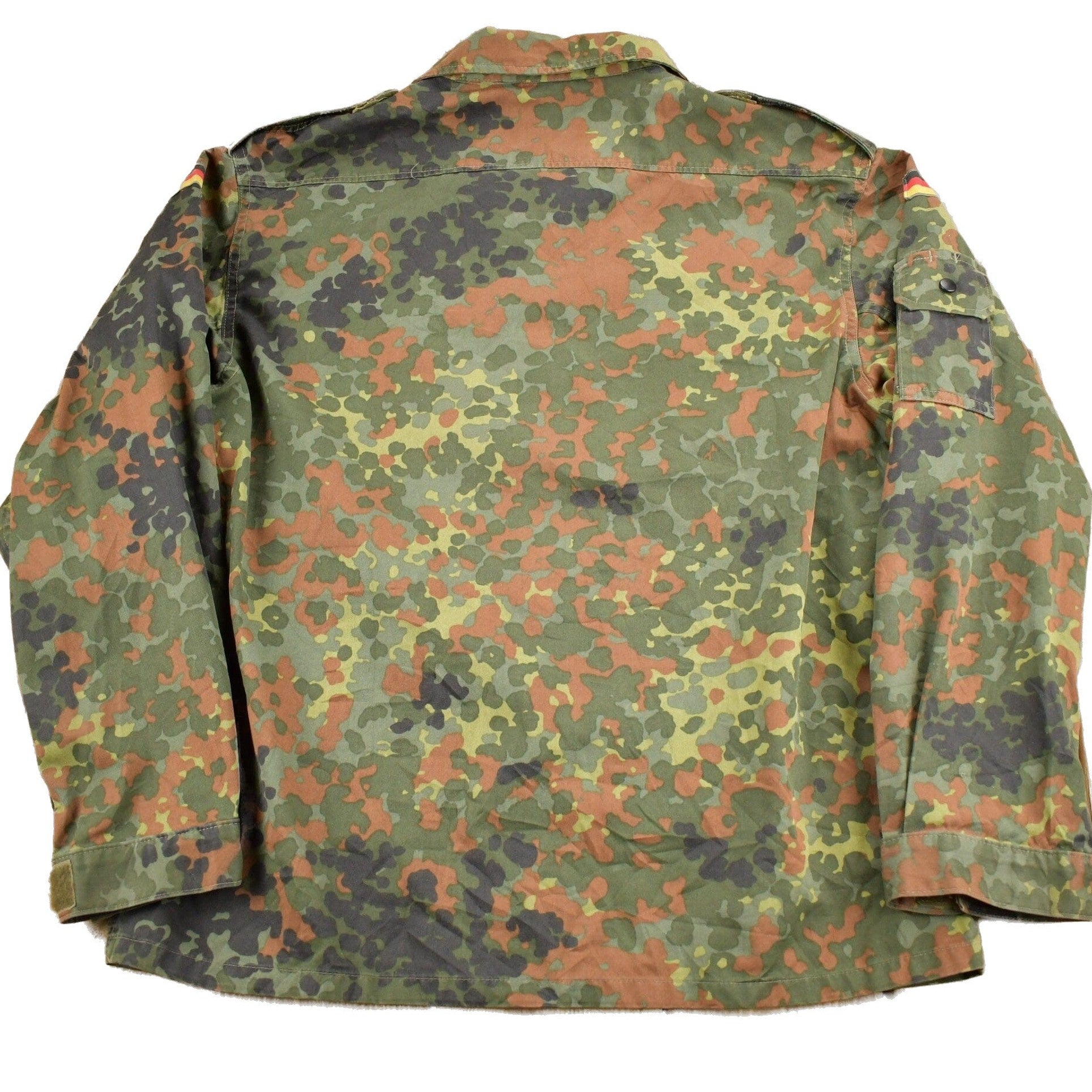 Proper Vintage Clothing > Gender Neutral Adult Clothing > Jackets & Coats Vintage 1980s Military Camouflaged Jacket / Vintage Army / Streetwear Fashion / Army Jacket / 80s Camo / Militaria