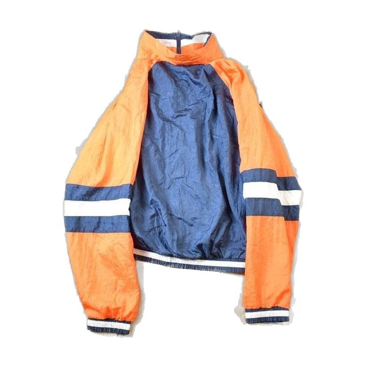 Proper Vintage Clothing > Gender Neutral Adult Clothing > Jackets & Coats Vintage 1980s NFL Chicago Bears Embroidered Windbreaker Made In USA