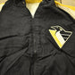 Proper Vintage Clothing > Gender Neutral Adult Clothing > Jackets & Coats Vintage 1980s Pittsburgh Penguins NHL Full Zip Windbreaker Jacket / Team Logo / Athletic Spring Summer Sportswear / Streetwear / Athleisure