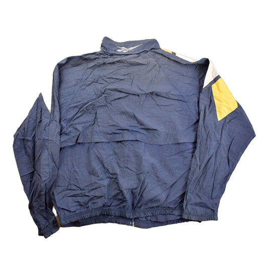 Proper Vintage Clothing > Gender Neutral Adult Clothing > Jackets & Coats Vintage 1980s Reebok Color Block Windbreaker Jacket / Embroidered / Vintage Sportswear / Streetwear / Athleisure / 80s Windbreaker