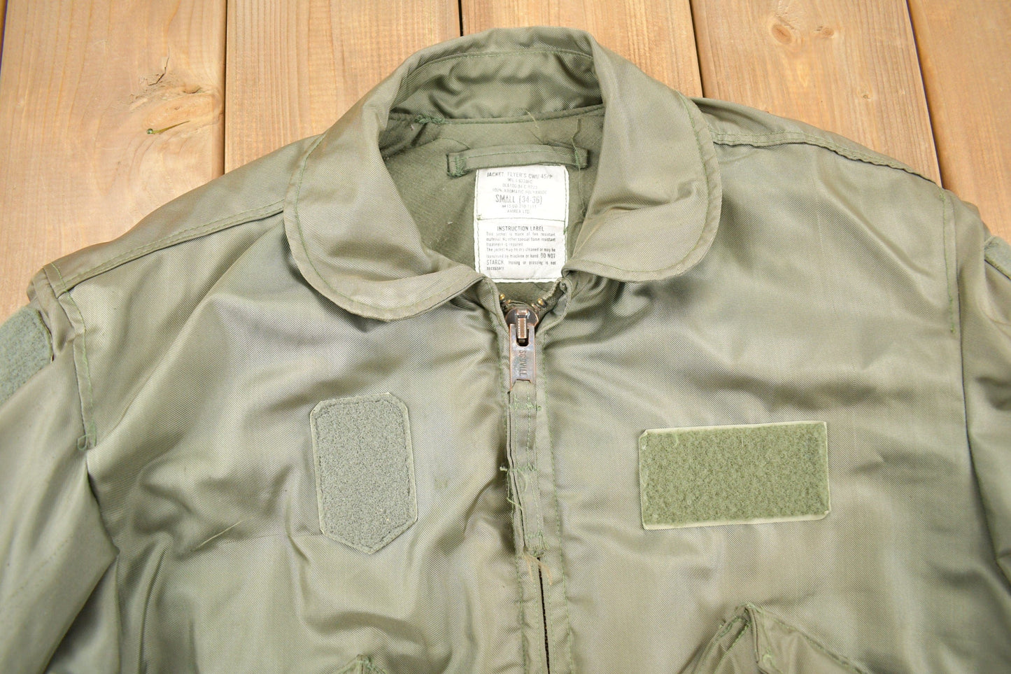 Proper Vintage Clothing > Gender Neutral Adult Clothing > Jackets & Coats Vintage 1984 Army Flyers Jacket / Type CWU 45/P Bomber Jacket / Militaria / Size Small / Streetwear / Army Flight Jacket