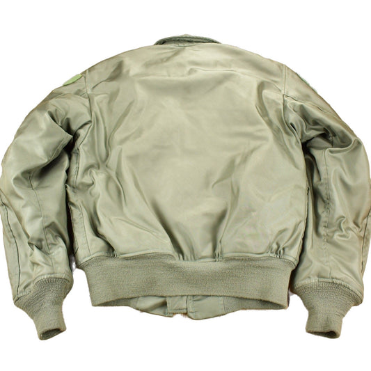 Proper Vintage Clothing > Gender Neutral Adult Clothing > Jackets & Coats Vintage 1986 Army Flyers Jacket / Type CWU 45/P Bomber Jacket / Militaria / Size Small / Streetwear / Army Flight Jacket