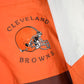 Proper Vintage Clothing > Gender Neutral Adult Clothing > Jackets & Coats Vintage 1990s Cleveland Browns NFL Embroidered Jacket Men's Large / 90s Vintage NFL / Sportswear Coat / Nutmeg Mills
