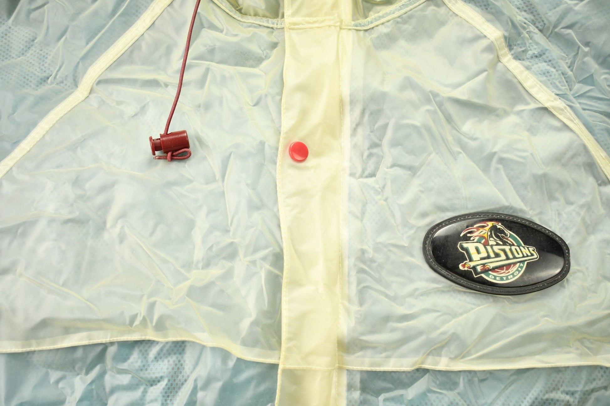 Proper Vintage Clothing > Gender Neutral Adult Clothing > Jackets & Coats Vintage 1990s Pro Player Detroit Pistons MLB Windbreaker Rain Jacket / Team Logo / Athletic Spring Summer Sportswear / 90s NBA / Athleisure