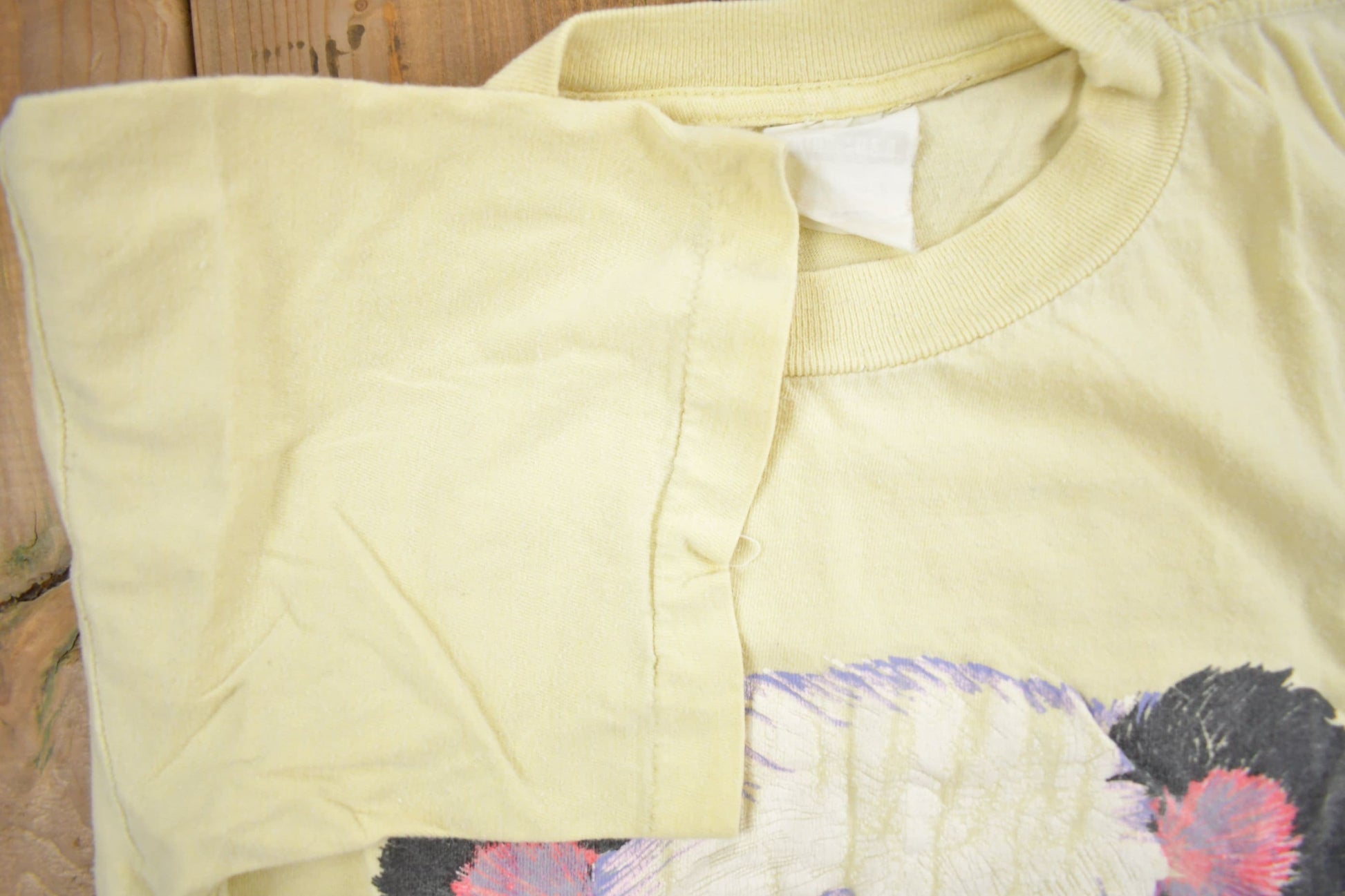 Proper Vintage Clothing > Gender Neutral Adult Clothing > Tops & Tees > T Shirts Vintage 1980s California Cuddle Bear Graphic T Shirt / Vintage T Shirt / Streetwear / Graphic Tee / Single Stitch / Made In USA