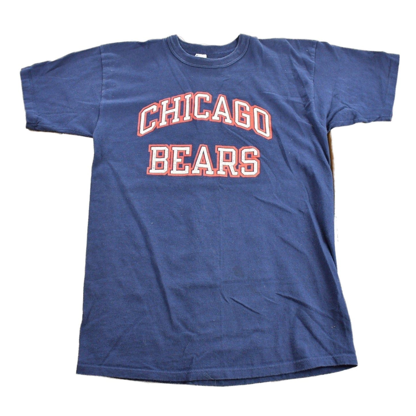 Proper Vintage Clothing > Gender Neutral Adult Clothing > Tops & Tees > T Shirts Vintage 1980s Chicago Bears NFL Champion T-Shirt / 80s Champion / Made In The USA / Single Stitch