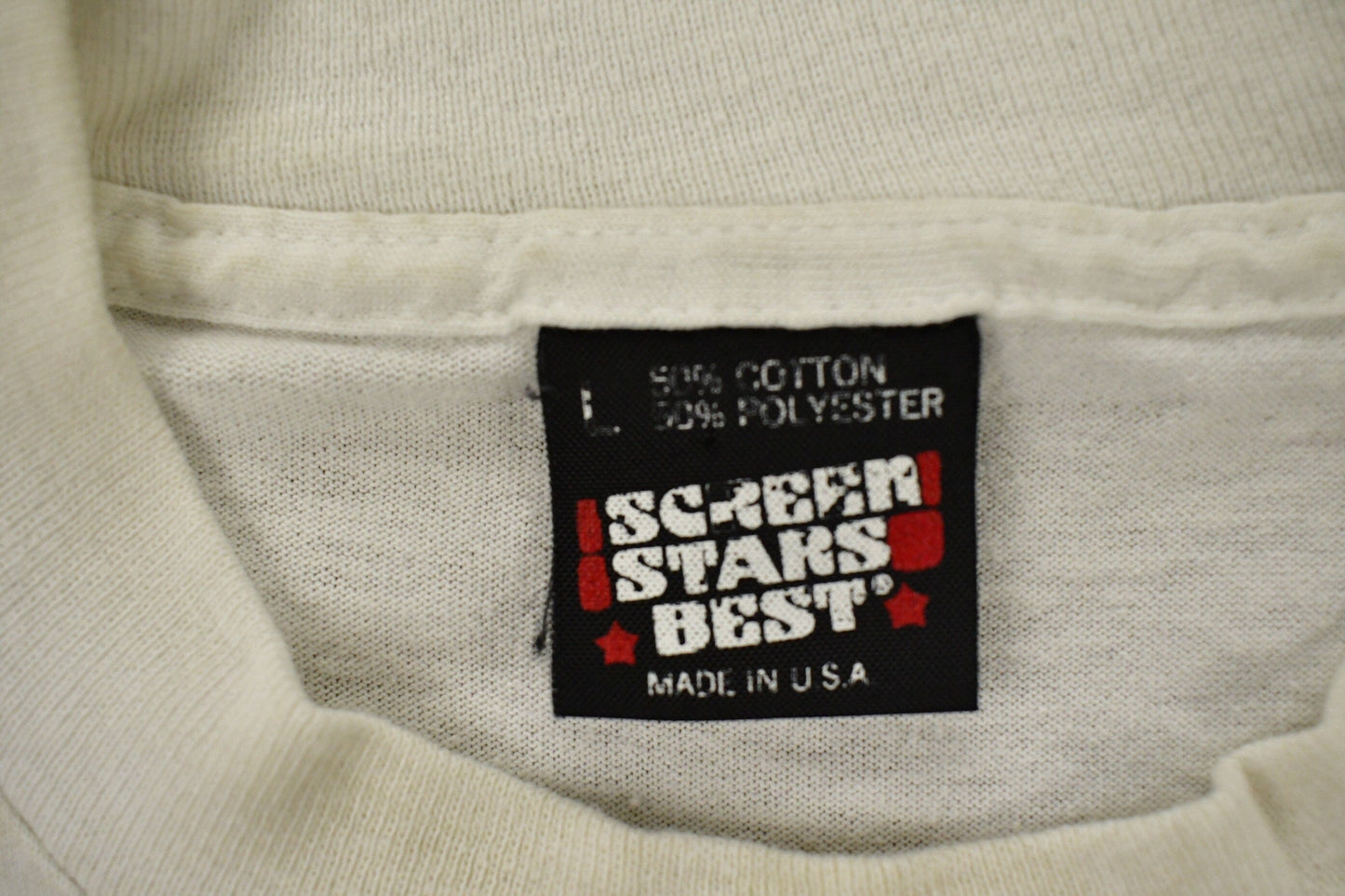 Proper Vintage Clothing > Gender Neutral Adult Clothing > Tops & Tees > T Shirts Vintage 1980s Detroit Pistons NBA Bad Boys Graphic T-shirt / Single Stitch / Motor City / Streetwear / Rare Sports Tee / Made In USA