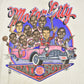 Proper Vintage Clothing > Gender Neutral Adult Clothing > Tops & Tees > T Shirts Vintage 1980s Detroit Pistons NBA Bad Boys Graphic T-shirt / Single Stitch / Motor City / Streetwear / Rare Sports Tee / Made In USA