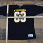 Proper Vintage Clothing > Gender Neutral Adult Clothing > Tops & Tees > T Shirts Vintage 1980s Pittsburgh Steelers Jersey Style Champion T-Shirt / NFL Football / Streetwear / Retro Style / Made In The USA