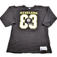 Proper Vintage Clothing > Gender Neutral Adult Clothing > Tops & Tees > T Shirts Vintage 1980s Pittsburgh Steelers Jersey Style Champion T-Shirt / NFL Football / Streetwear / Retro Style / Made In The USA