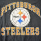 Proper Vintage Clothing > Gender Neutral Adult Clothing > Tops & Tees > T Shirts Vintage 1980s Pittsburgh Steelers NFL Football Graphic T-Shirt Made In USA