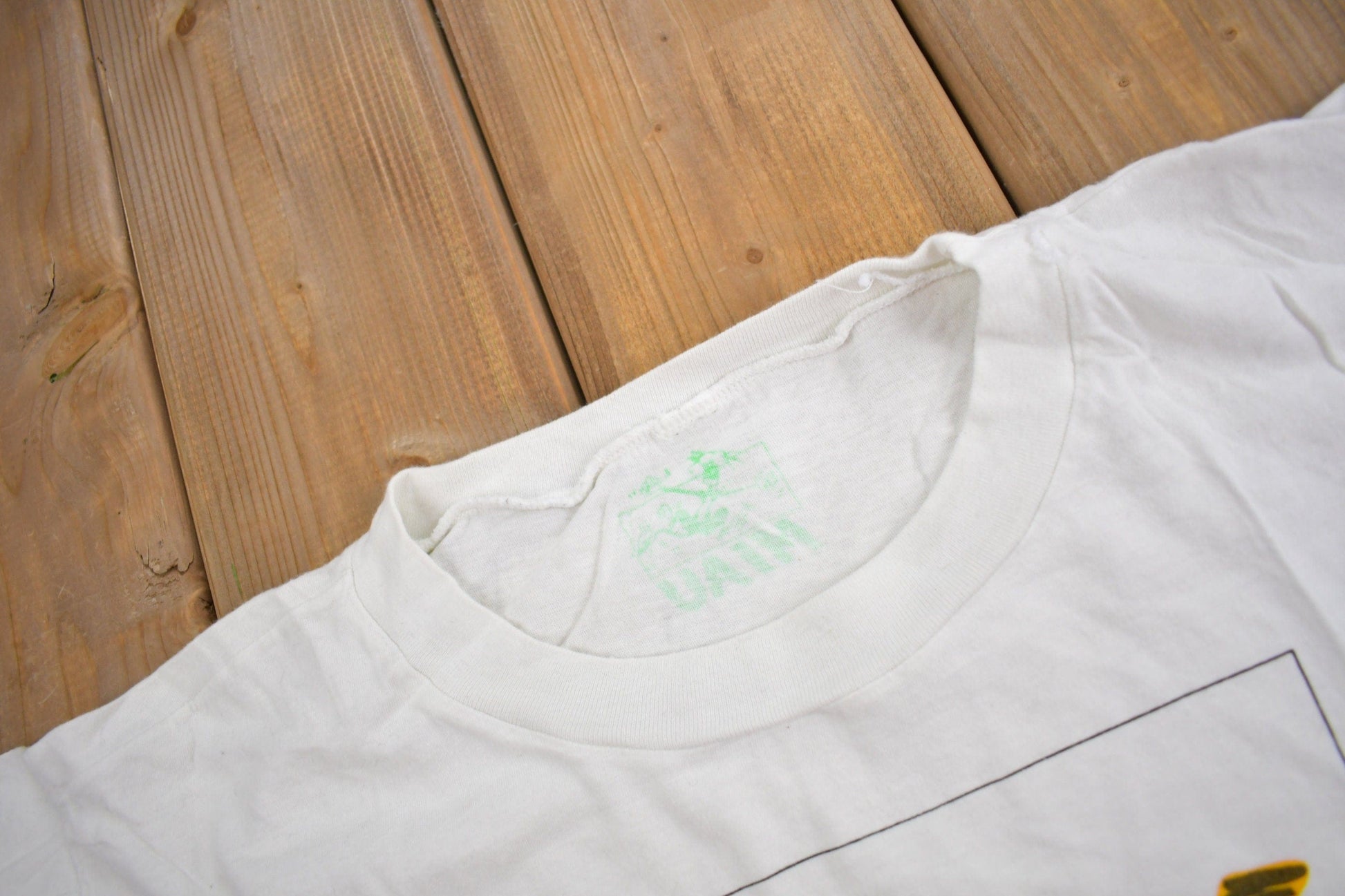 Proper Vintage Clothing > Gender Neutral Adult Clothing > Tops & Tees > T Shirts Vintage 1980s Porra Soldier Graphic T Shirt / Vintage Military T Shirt / MIAU / Luiz Miguel