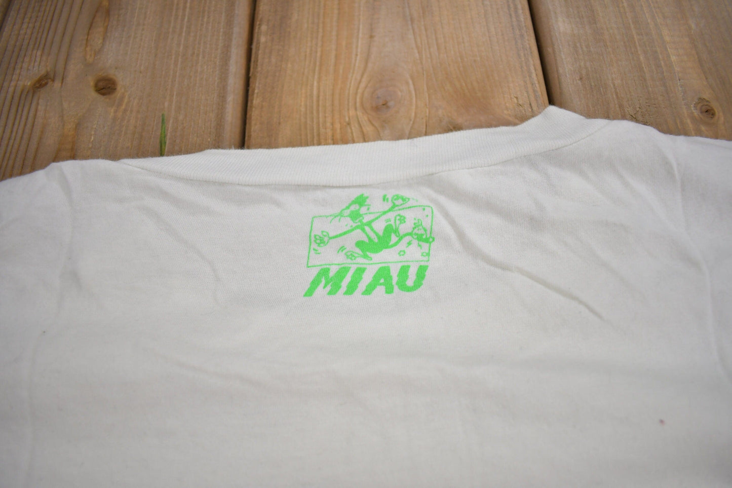 Proper Vintage Clothing > Gender Neutral Adult Clothing > Tops & Tees > T Shirts Vintage 1980s Porra Soldier Graphic T Shirt / Vintage Military T Shirt / MIAU / Luiz Miguel