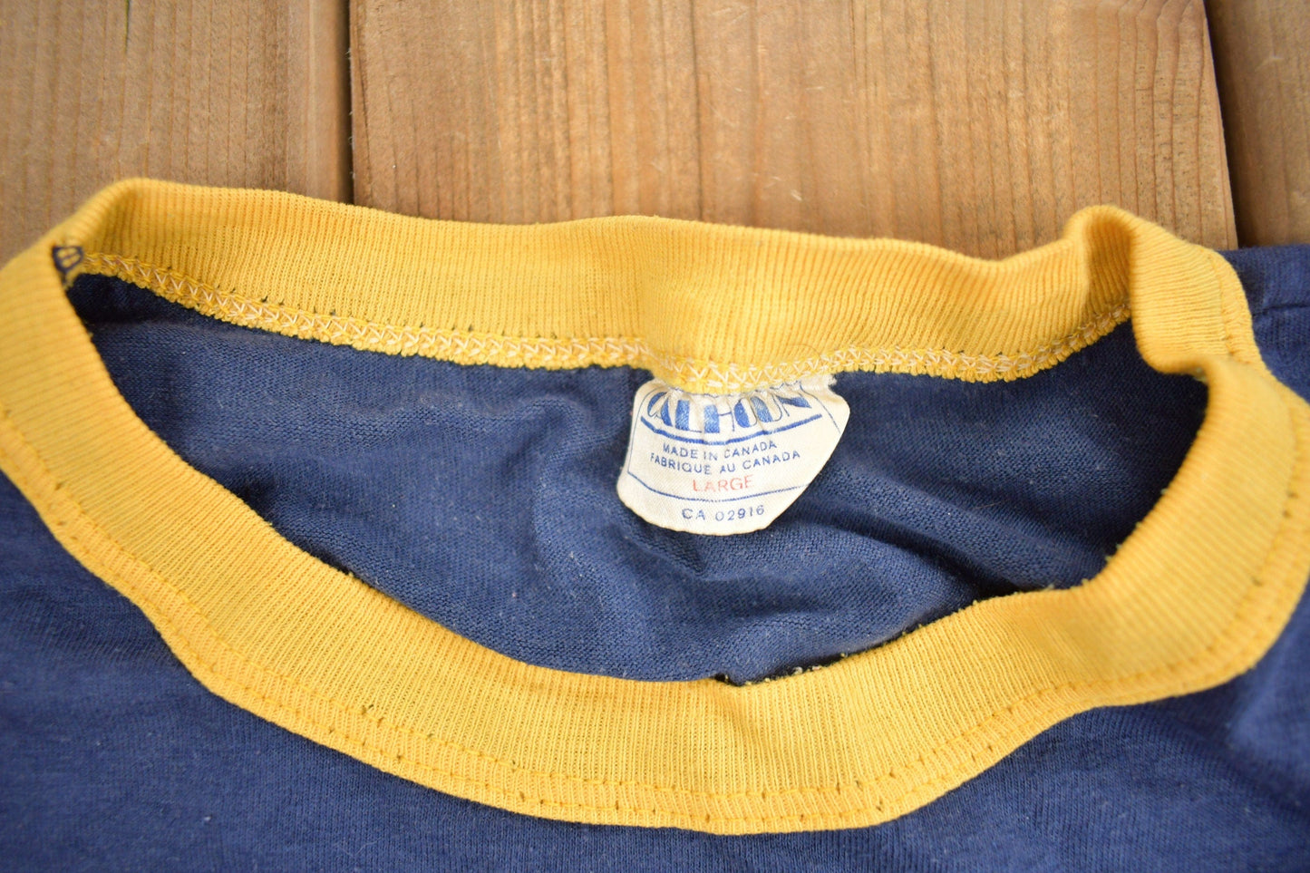 Proper Vintage Clothing > Gender Neutral Adult Clothing > Tops & Tees > T Shirts Vintage 1980s Think Volleyball Remember Brock Graphic T Shirt / Vintage T Shirt / Streetwear / Graphic Tee / Single Stitch / Made In Canada