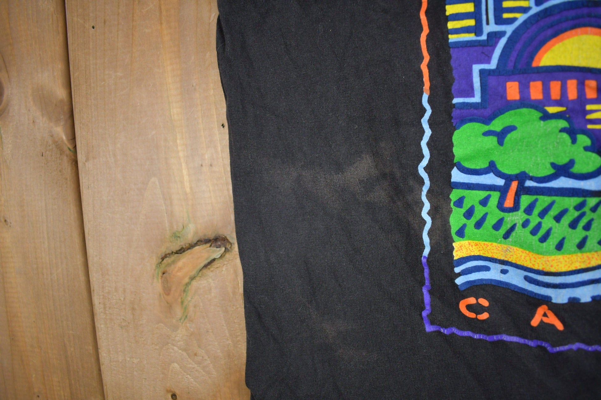 Proper Vintage Clothing > Gender Neutral Adult Clothing > Tops & Tees > T Shirts Vintage 1980s Toronto Canada Graphic Souvenir T Shirt / Streetwear Vacation Tee / Travel T Shirt / Single Stitch / Made In Canada