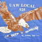 Proper Vintage Clothing > Gender Neutral Adult Clothing > Tops & Tees > T Shirts Vintage 1980s UAW Local 925 St Johns Graphic T Shirt / Vintage T Shirt / Streetwear / Graphic Tee / Single Stitch / St Johns Michigan