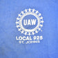 Proper Vintage Clothing > Gender Neutral Adult Clothing > Tops & Tees > T Shirts Vintage 1980s UAW Local 925 St Johns Graphic T Shirt / Vintage T Shirt / Streetwear / Graphic Tee / Single Stitch / St Johns Michigan