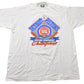 Proper Vintage Clothing > Gender Neutral Adult Clothing > Tops & Tees > T Shirts Vintage 1989 Detroit Pistons NBA Eastern Conference Champions Graphic T-Shirt / Made In USA / Single Stitch / NBA Basketball / Bad Boys