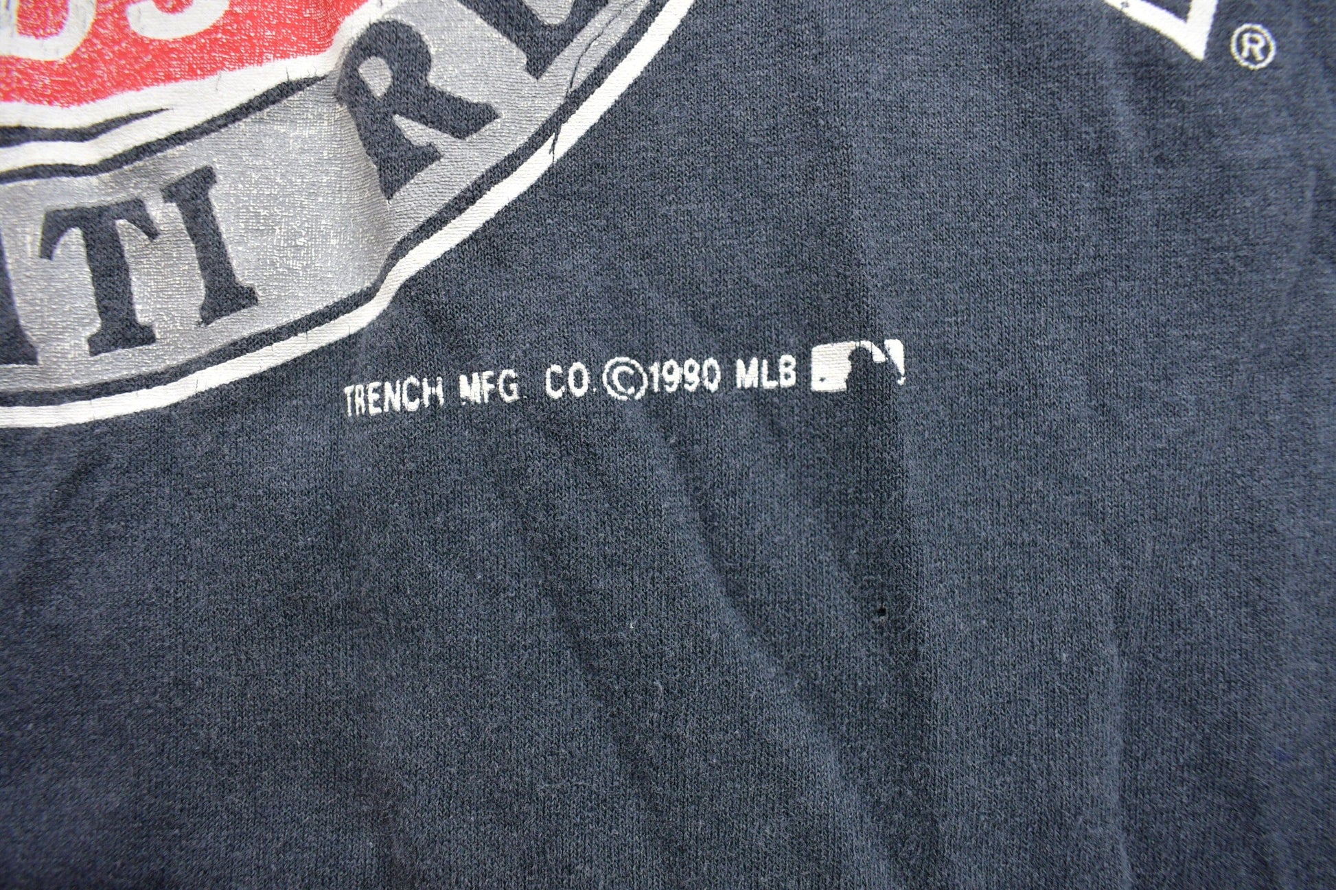 Proper Vintage Clothing > Gender Neutral Adult Clothing > Tops & Tees > T Shirts Vintage 1990 Cincinnati Reds World Champions World Series Graphic T Shirt / MLB / Rare Vintage / Streetwear / Single Stitch / Made In USA