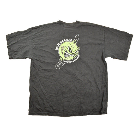 Proper Vintage Clothing > Gender Neutral Adult Clothing > Tops & Tees > T Shirts Vintage 1990s ASIP Local 150 Hoisting & Rigging Graphic T Shirt / Vintage T Shirt / Streetwear / Graphic Tee / Made In USA