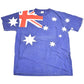 Proper Vintage Clothing > Gender Neutral Adult Clothing > Tops & Tees > T Shirts Vintage 1990s Australian Flag All Over Print Graphic T Shirt / Vintage T Shirt / Streetwear / Graphic Tee / Flag Shirt