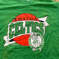 Proper Vintage Clothing > Gender Neutral Adult Clothing > Tops & Tees > T Shirts Vintage 1990s Boston Celtics The Game T-Shirt / Made In USA / Single Stitch / NBA / 90s Streetwear / Athleisure / Sportswear