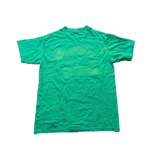 Proper Vintage Clothing > Gender Neutral Adult Clothing > Tops & Tees > T Shirts Vintage 1990s Boston Celtics The Game T-Shirt / Made In USA / Single Stitch / NBA / 90s Streetwear / Athleisure / Sportswear