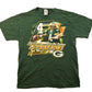 Proper Vintage Clothing > Gender Neutral Adult Clothing > Tops & Tees > T Shirts Vintage 1990s Brett Farve Green Bay Packers NFL Graphic T-Shirt / NFL / 90s Streetwear / Sportswear