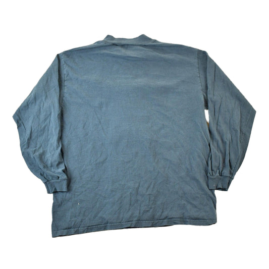 Proper Vintage Clothing > Gender Neutral Adult Clothing > Tops & Tees > T Shirts Vintage 1990s Buffalo Sabres NHL Graphic Long Sleeve T-Shirt Mens L / Made In USA / Single Stitch / NHL Hockey / 90s Streetwear / Sportswear