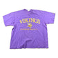 Proper Vintage Clothing > Gender Neutral Adult Clothing > Tops & Tees > T Shirts Vintage 1990s Champion Minnesota Vikings NFL Graphic T-Shirt/ Made In USA / Single Stitch / NFL / 90s Streetwear / Sportswear