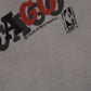 Proper Vintage Clothing > Gender Neutral Adult Clothing > Tops & Tees > T Shirts Vintage 1990s Chicago Bulls NBA Aerial Assault Graphic T-Shirt / Made In USA / Single Stitch / 90s Streetwear / Salem Sportswear