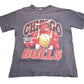 Proper Vintage Clothing > Gender Neutral Adult Clothing > Tops & Tees > T Shirts Vintage 1990s Chicago Bulls NBA Graphic T-Shirt / Sportswear / Vintage Bulls Tee / Single Stitch / Made In USA