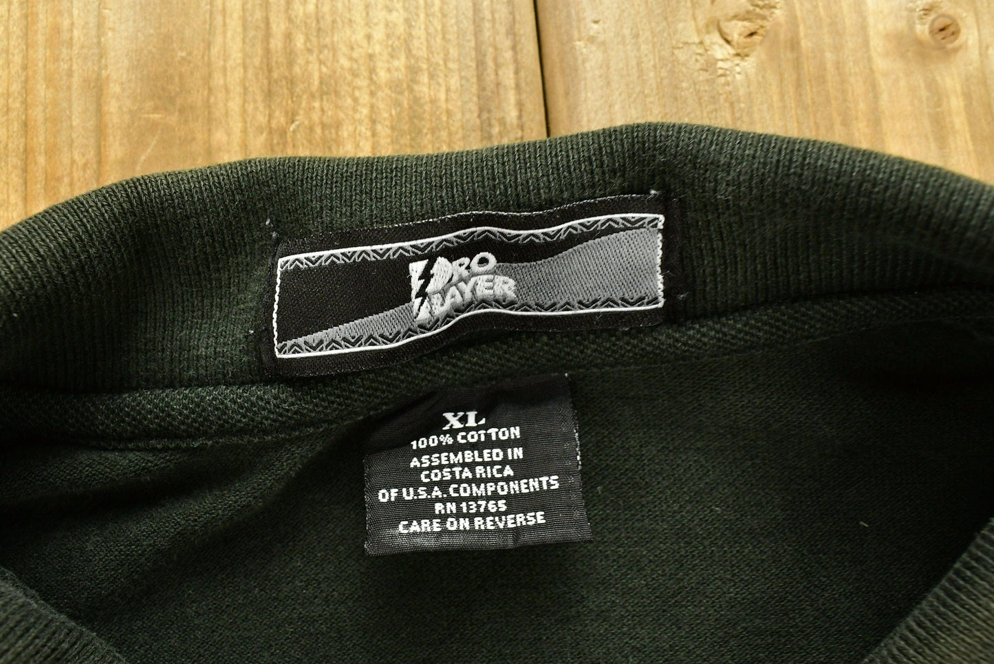 Proper Vintage Clothing > Gender Neutral Adult Clothing > Tops & Tees > T Shirts Vintage 1990s Chicago Bulls Pro Player Polo T-Shirt / Embroidered / NBA / Streetwear / Athleisure / Sportswear / Coach Shirt / Basketball