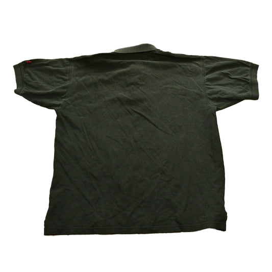 Proper Vintage Clothing > Gender Neutral Adult Clothing > Tops & Tees > T Shirts Vintage 1990s Chicago Bulls Pro Player Polo T-Shirt / Embroidered / NBA / Streetwear / Athleisure / Sportswear / Coach Shirt / Basketball