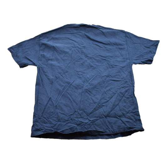 Proper Vintage Clothing > Gender Neutral Adult Clothing > Tops & Tees > T Shirts Vintage 1990s Columbus Blue Jackets NHL Graphic T-Shirt / Graphic / 80s / 90s / Streetwear / Retro Style / Single Stitch / NHL Graphic