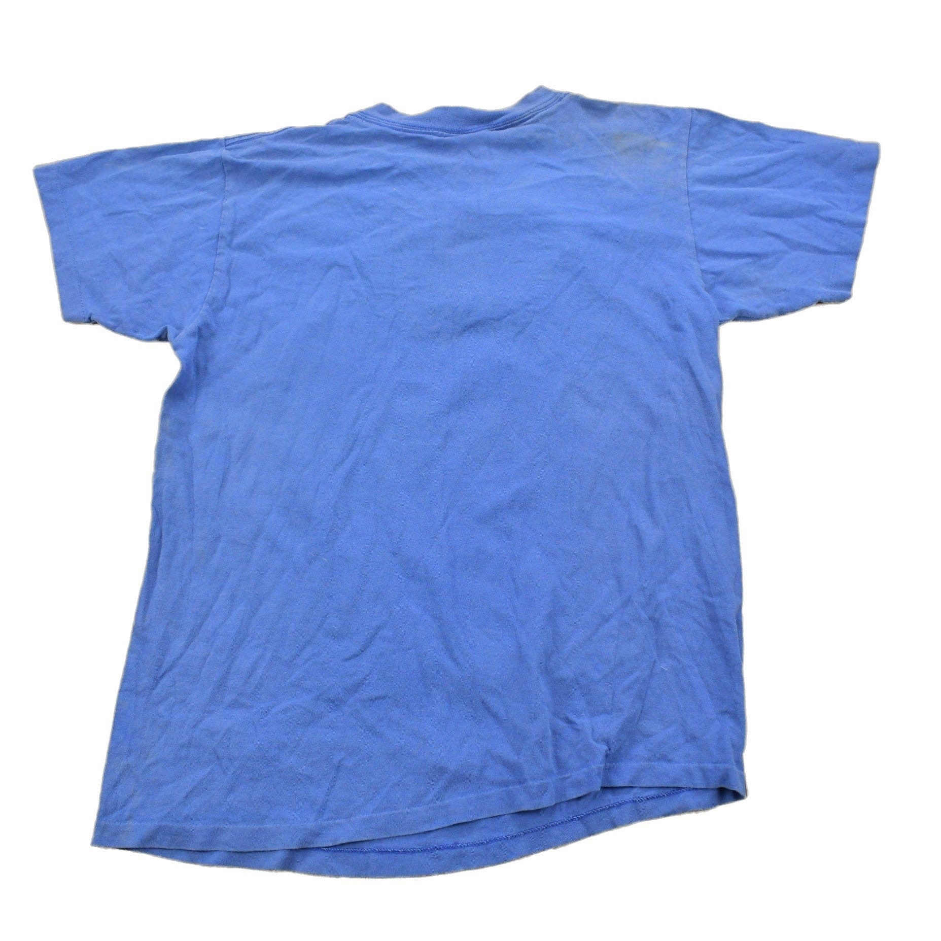 Proper Vintage Clothing > Gender Neutral Adult Clothing > Tops & Tees > T Shirts Vintage 1990s Detroit Pistons NBA Embroidered Graphic T-Shirt / Made In USA / Single Stitch / NBA Basketball / Nutmeg Sportswear