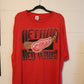 Proper Vintage Clothing > Gender Neutral Adult Clothing > Tops & Tees > T Shirts Vintage 1990s Detroit Red Wings NHL Logo 7 T Shirt / Vintage Graphic T-Shirt / 80s / 90s / Made In USA / Hockey T Shirt