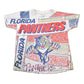 Proper Vintage Clothing > Gender Neutral Adult Clothing > Tops & Tees > T Shirts Vintage 1990s Florida Panthers All Over Print NHL Graphic Kids T-Shirt Made In Canada / Single Stitch / NHL Hockey / 90s Salem