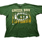 Proper Vintage Clothing > Gender Neutral Adult Clothing > Tops & Tees > T Shirts Vintage 1990s Greenbay Packers T-Shirt , Single Stitch , NFL , 90s Streetwear , Athleisure , Sportswear