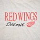 Proper Vintage Clothing > Gender Neutral Adult Clothing > Tops & Tees > T Shirts Vintage 1990s NHL Detroit Red Wings Embroidered T-Shirt / Made In USA / Single Stitch / NHL Hockey / 90s Streetwear / Sportswear