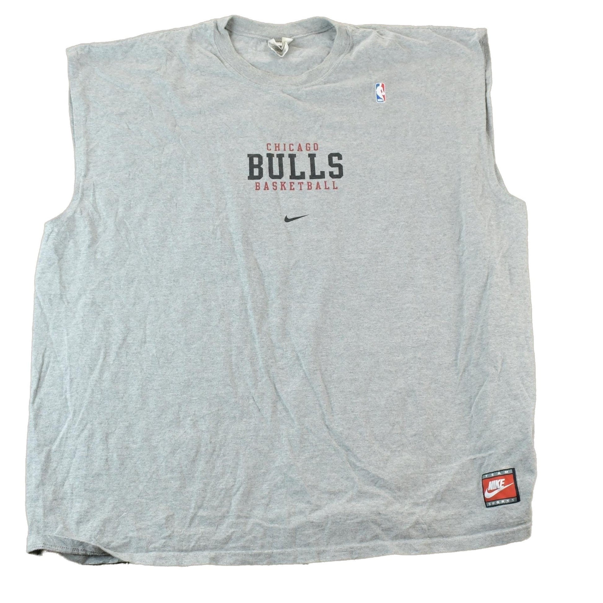 Proper Vintage Clothing > Gender Neutral Adult Clothing > Tops & Tees > T Shirts Vintage 1990s Nike Chicago Bulls NBA Graphic T-Shirt / Swoosh / Nike Swoosh / Nike Vintage / Small Swoosh / Big Swoosh / Nike Check