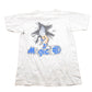 Proper Vintage Clothing > Gender Neutral Adult Clothing > Tops & Tees > T Shirts Vintage 1990s Orlando Magic Graphic T-Shirt / 90s Nutmeg T-Shirt / Streetwear / Retro Style / Single Stitch / Made In USA / NBA Graphic Tee