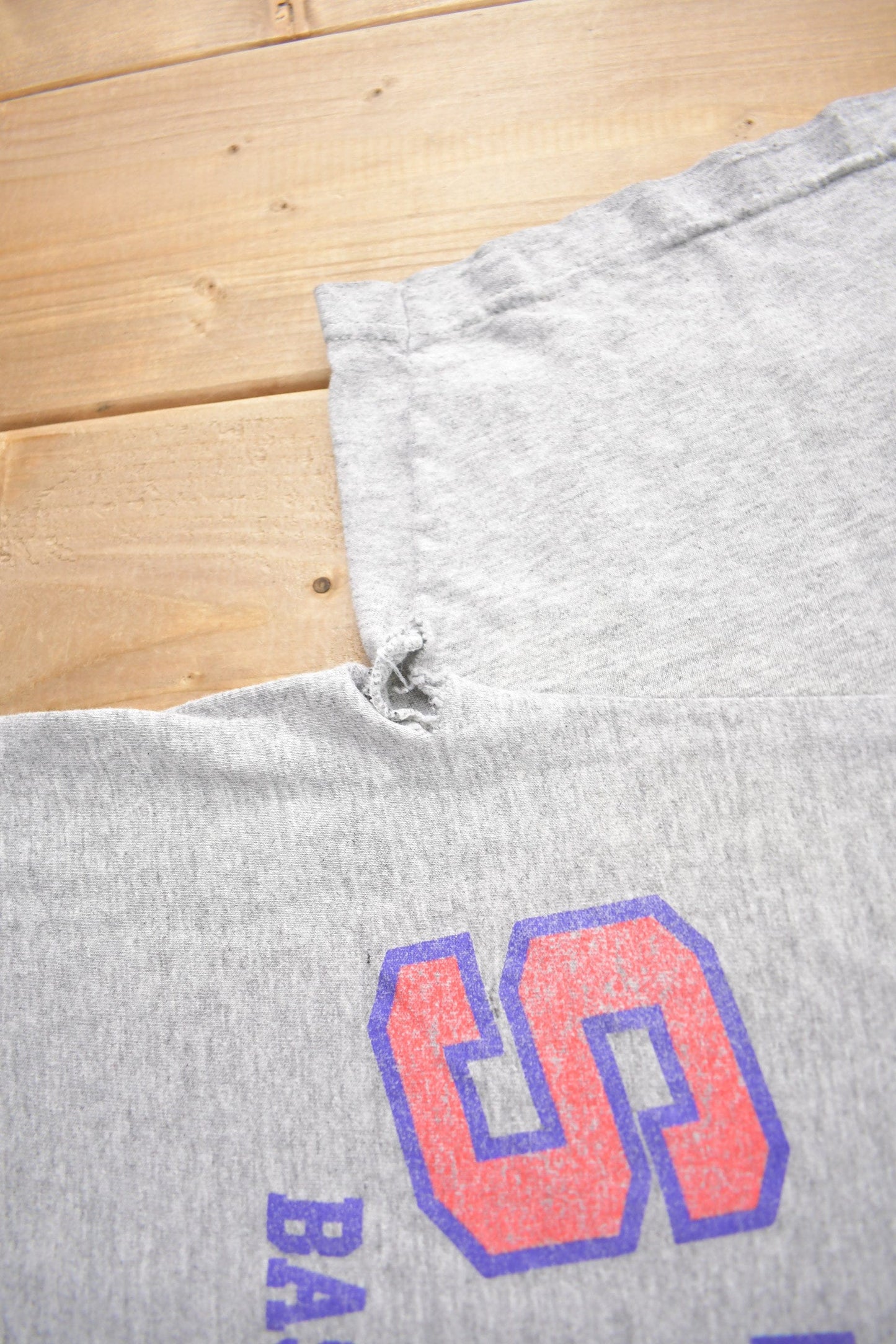 Proper Vintage Clothing > Gender Neutral Adult Clothing > Tops & Tees > T Shirts Vintage 1990s Phoenix Suns NBA Graphic T-Shirt Made In USA Single Stitch