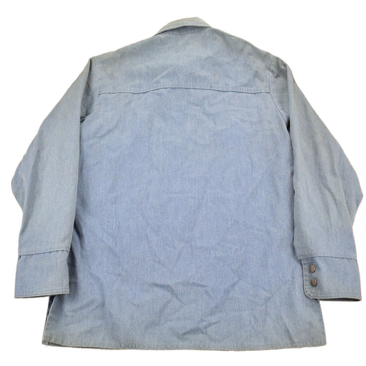 Proper Vintage Clothing > Men's Clothing > Shirts & Tees > Oxfords & Button Downs Vintage 1980s JC Penney Flannel Button Up Shirt / 1980s Button Up / Vintage Flannel / Flannel / Distressed Shirt