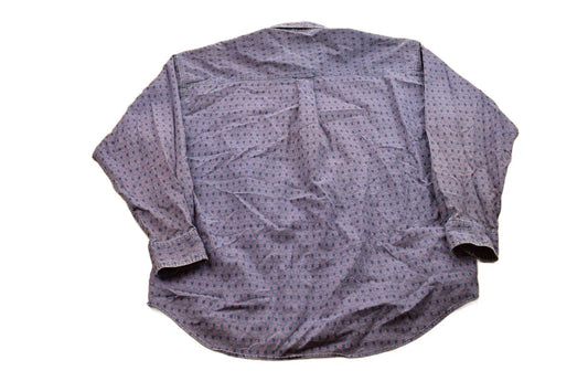 Proper Vintage Clothing > Men's Clothing > Shirts & Tees > Oxfords & Button Downs Vintage 1990s Chaps Ralph Lauren Patterned Button Up Shirt / 1990s Button Up / Vintage Ralph Lauren / Chaps Button Up / Vintage Chaps