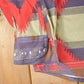 Proper Vintage Clothing > Men's Clothing > Shirts & Tees > Oxfords & Button Downs Vintage 1990s Earthbound Trading Co Aztec Pattern Button Up Shirt Heavy Weight / Vintage Cowboy Shirt / Rodeo Shirt / South Western